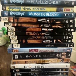 Lot of 20 Horror & TV Series Collection